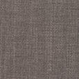 ECKSOFA Taupe Flachgewebe Rücken echt, Kopfteilverstellung, Sitztiefenverstellung  - Taupe/Schwarz, KONVENTIONELL, Textil/Metall (272/175cm) - Carryhome