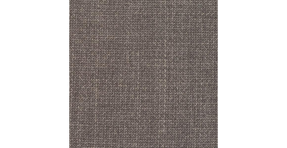 ECKSOFA Taupe Flachgewebe Rücken echt, Kopfteilverstellung, Sitztiefenverstellung  - Taupe/Schwarz, KONVENTIONELL, Textil/Metall (272/175cm) - Carryhome