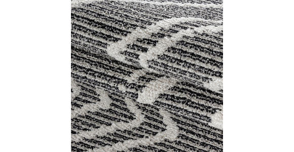 WEBTEPPICH 140/200 cm Tasa Schwarz  - Schwarz, Design, Textil (140/200cm) - Novel