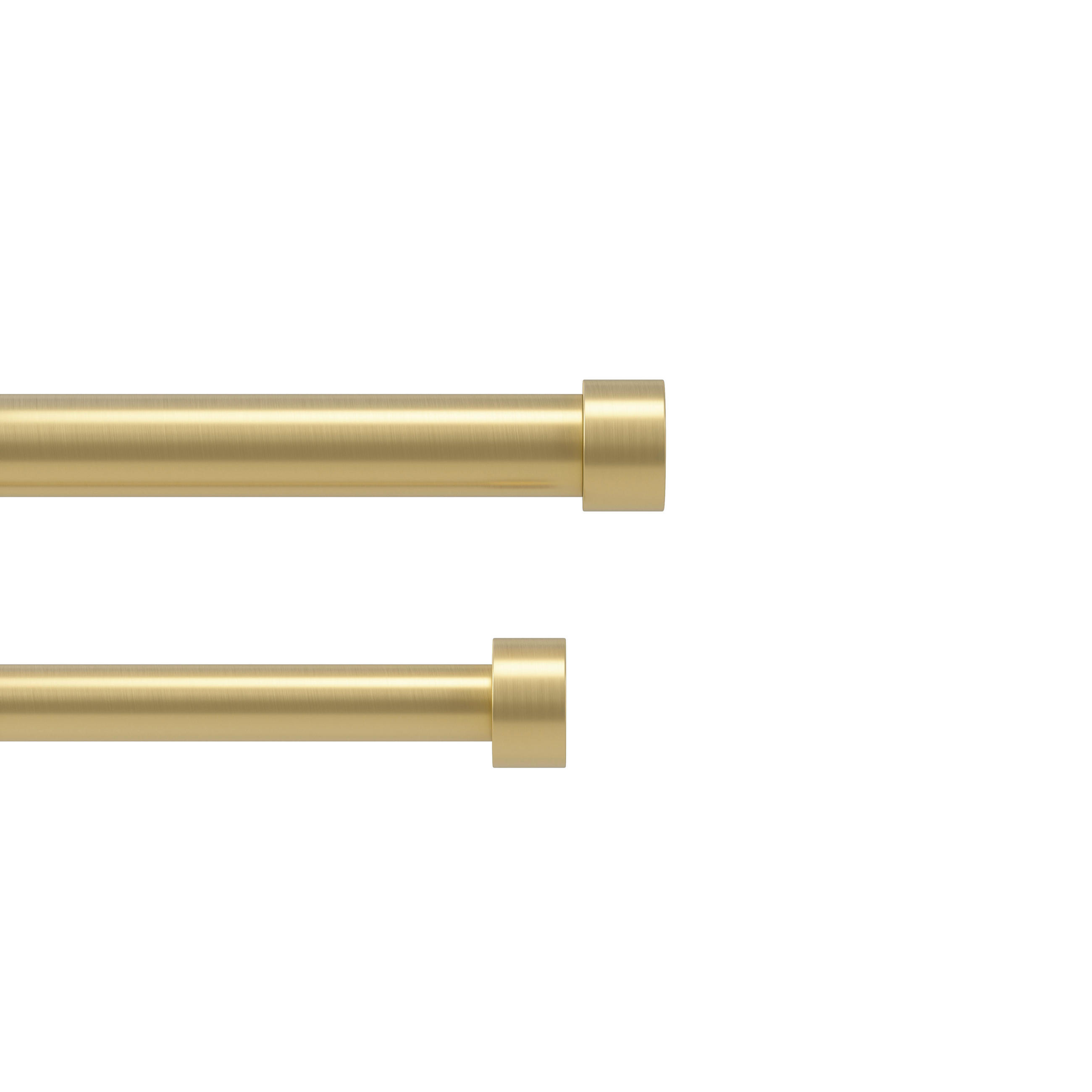 VORHANGSTANGE 460 cm - Messingfarben, KONVENTIONELL, Metall (460cm) - Umbra