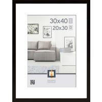 RÁM NA OBRAZY, 1 foto 30 cm x 40 cm - černá, Basics, plast (32/42/2,5cm)
