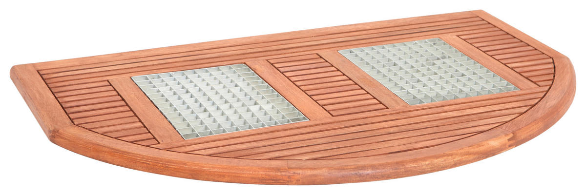 FUßMATTE 64/100 cm  - Naturfarben, MODERN, Holz (64/100cm) - Gardenson