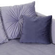 ECKSOFA Lila, Flieder Samt Zierkissen, Rückenkissen, Rücken echt  - Lila/Flieder, KONVENTIONELL, Holz/Textil (210/156cm) - Carryhome