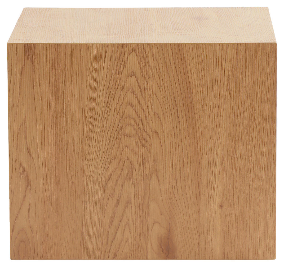 BEISTELLTISCH 48/48/50 cm Eichefarben quadratisch  - Eichefarben, Design, Holzwerkstoff (48/48/50cm) - Xora