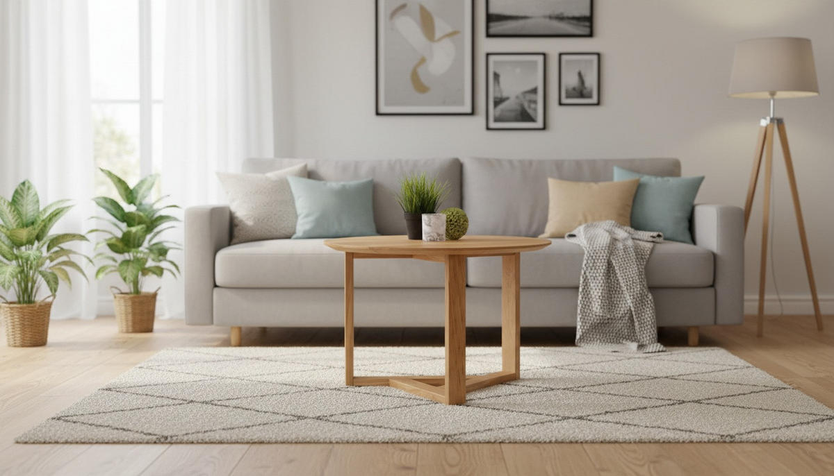 KONFERENČNÍ STOLEK, divoký dub, divoký dub - divoký dub, Design, dřevo (65/65/45cm) - Linea Natura