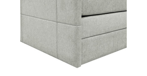 BOXSPRINGBETT 180/200 cm  in Hellgrau  - Hellgrau, KONVENTIONELL, Textil (180/200cm) - Carryhome