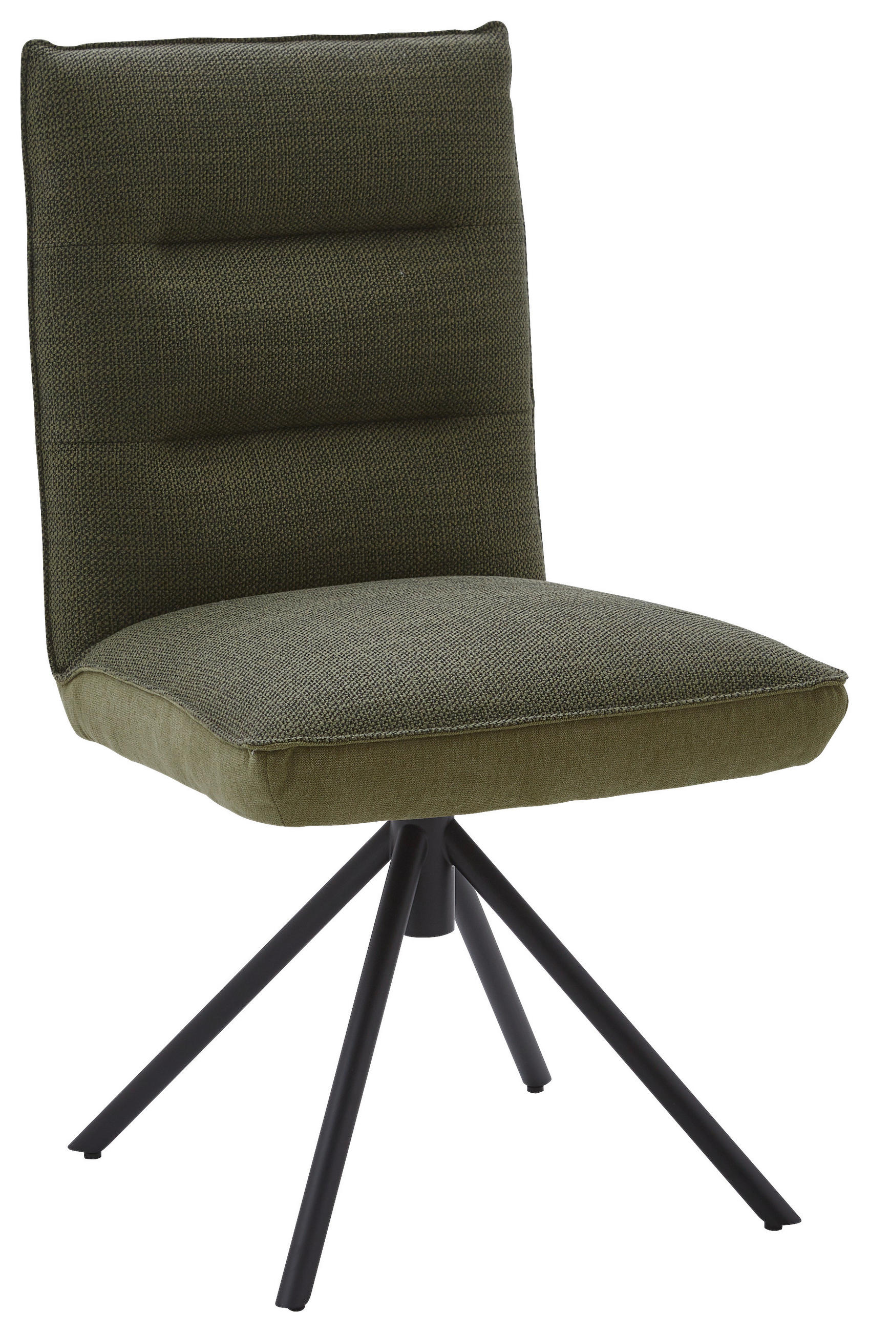 STUHL  in Flachgewebe Textil  - Schwarz/Grün, Design, Textil/Metall (49/93/59cm) - Dieter Knoll