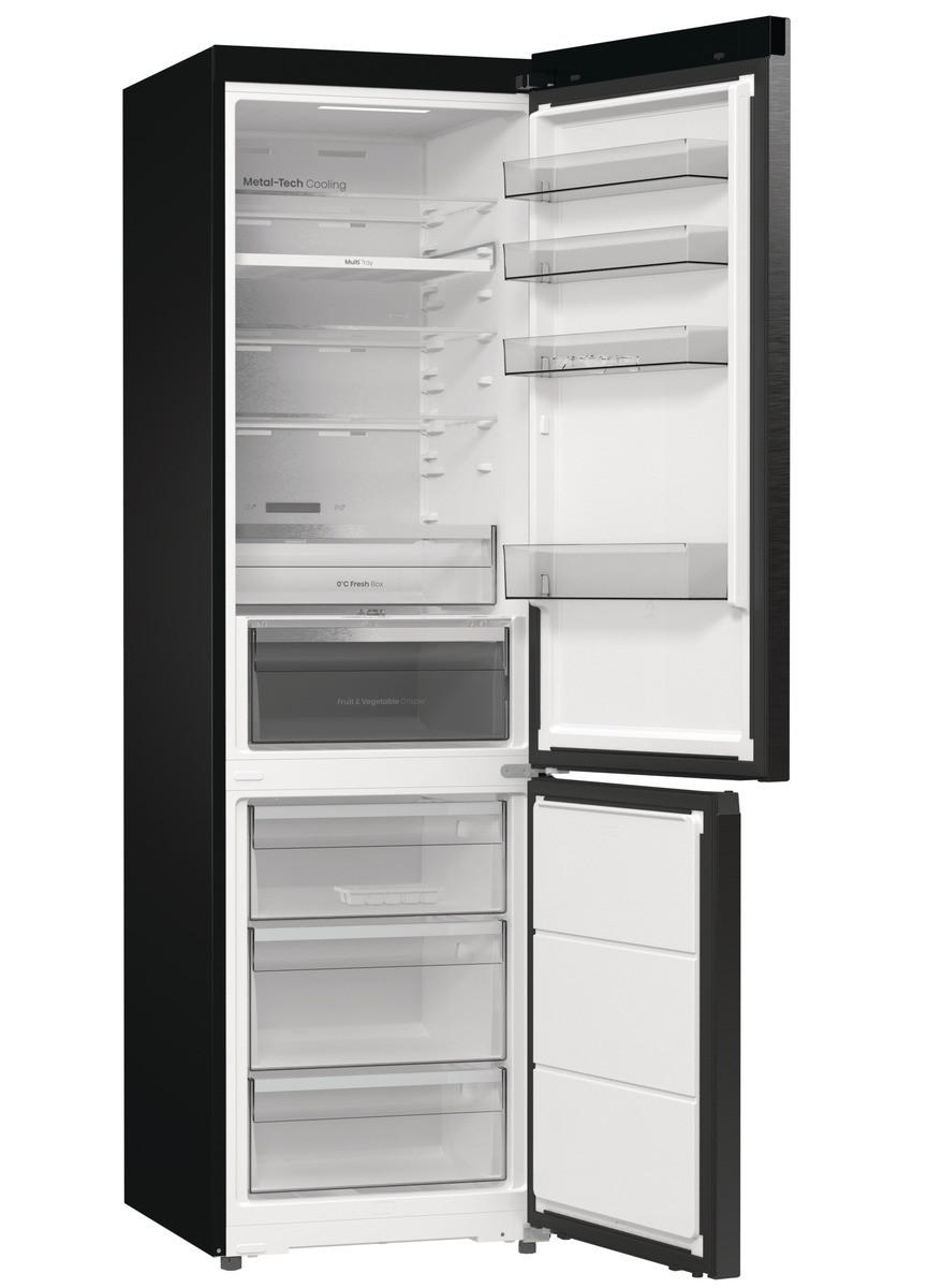 Thumbnail - Hisense Kühl-Gefrier-Kombination, Schwarz, 3 Schublade(n),3 Schublade(n) Schubladen, 59.5x203x65.8 cm, Küchen, Küchenele...