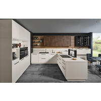 EINBAUKÜCHE   - Weiß, Design, Holzwerkstoff - EWE