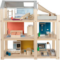 PUPPENHAUS - Multicolor, Basics, Holz (67/67/30cm) - small foot