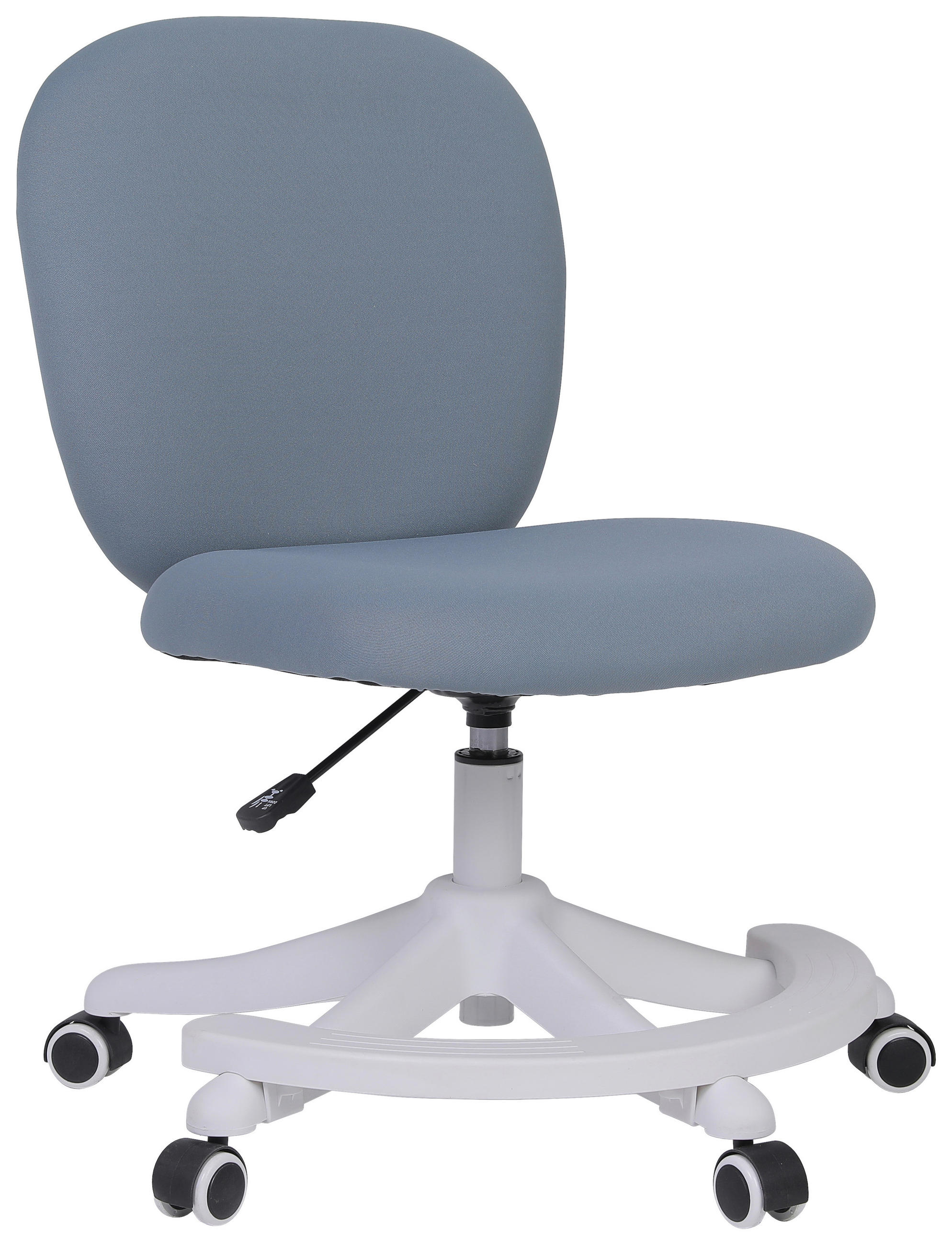 SCAUN ROTATIV PENTRU TINERET - albastru/alb, Modern, plastic/metal (50/86-94/61cm) - Boxxx