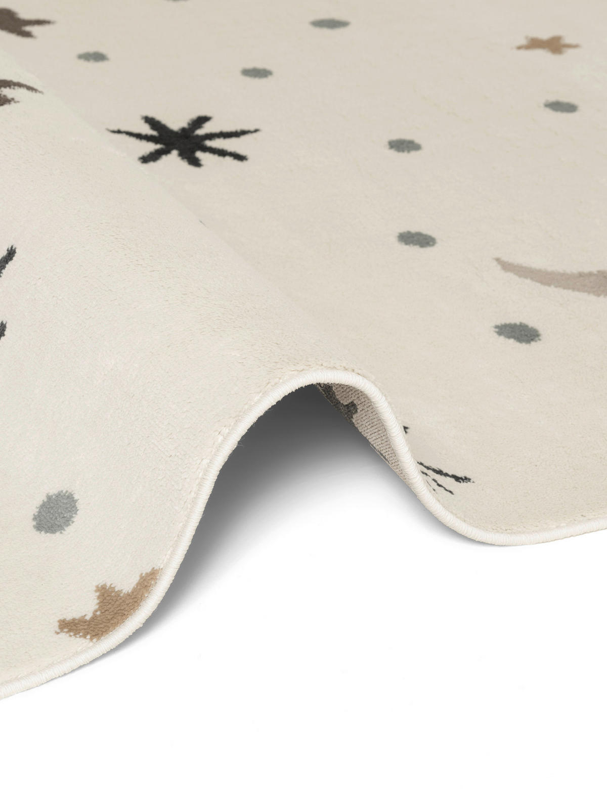 KINDERTEPPICH 160/235 cm Adventures Stern  - Multicolor/Creme, Design, Kunststoff/Textil (160/235cm) - Hanse Home