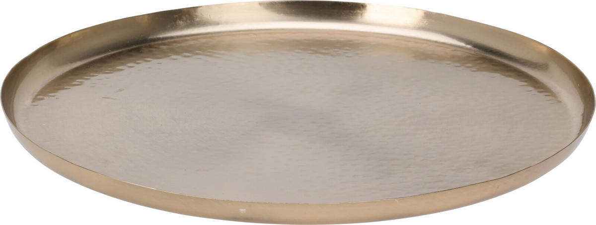 SERVERINGSBRICKA    39 cm  - guldfärgad, Basics (39cm)