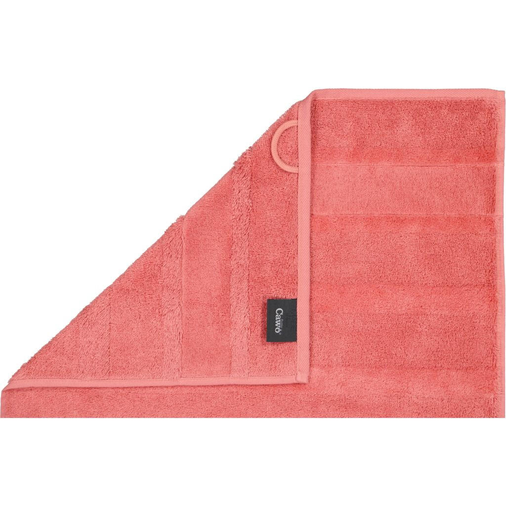 HANDTUCH Noblesse Uni Rot  - Rot, Basics, Textil (50/100cm) - Cawoe