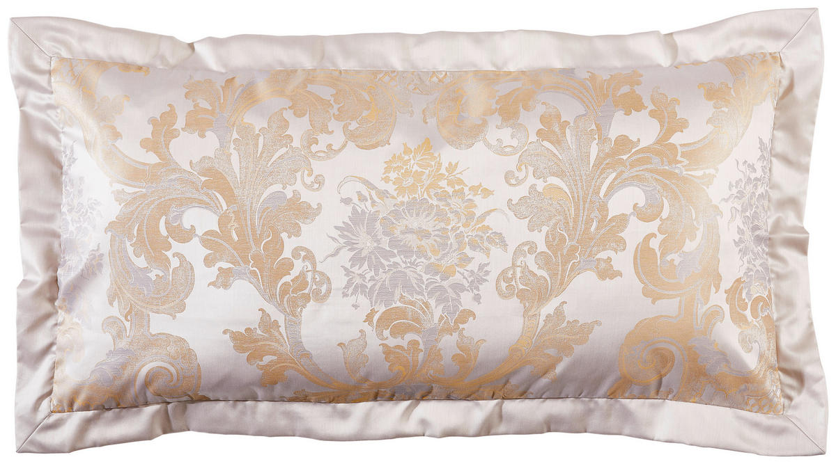 OBLIEČKA NA VANKÚŠ, 40/80 cm, bavlna - zlatá, Basics, textil (40/80cm) - Curt Bauer