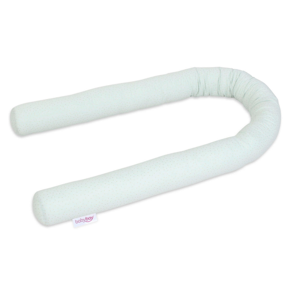 NESTCHENSCHLANGE BABY BAY  180/9/9 cm   - Mintgrün, Basics, Textil (180/9/9cm) - Babybay