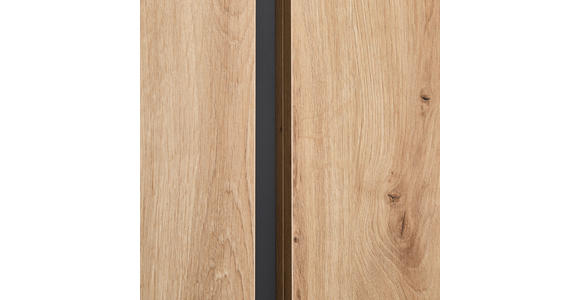 HÄNGESCHUHSCHRANK 134,9/96/33,8 cm - Anthrazit/Eiche Artisan, KONVENTIONELL, Holzwerkstoff (134,9/96/33,8cm) - Xora