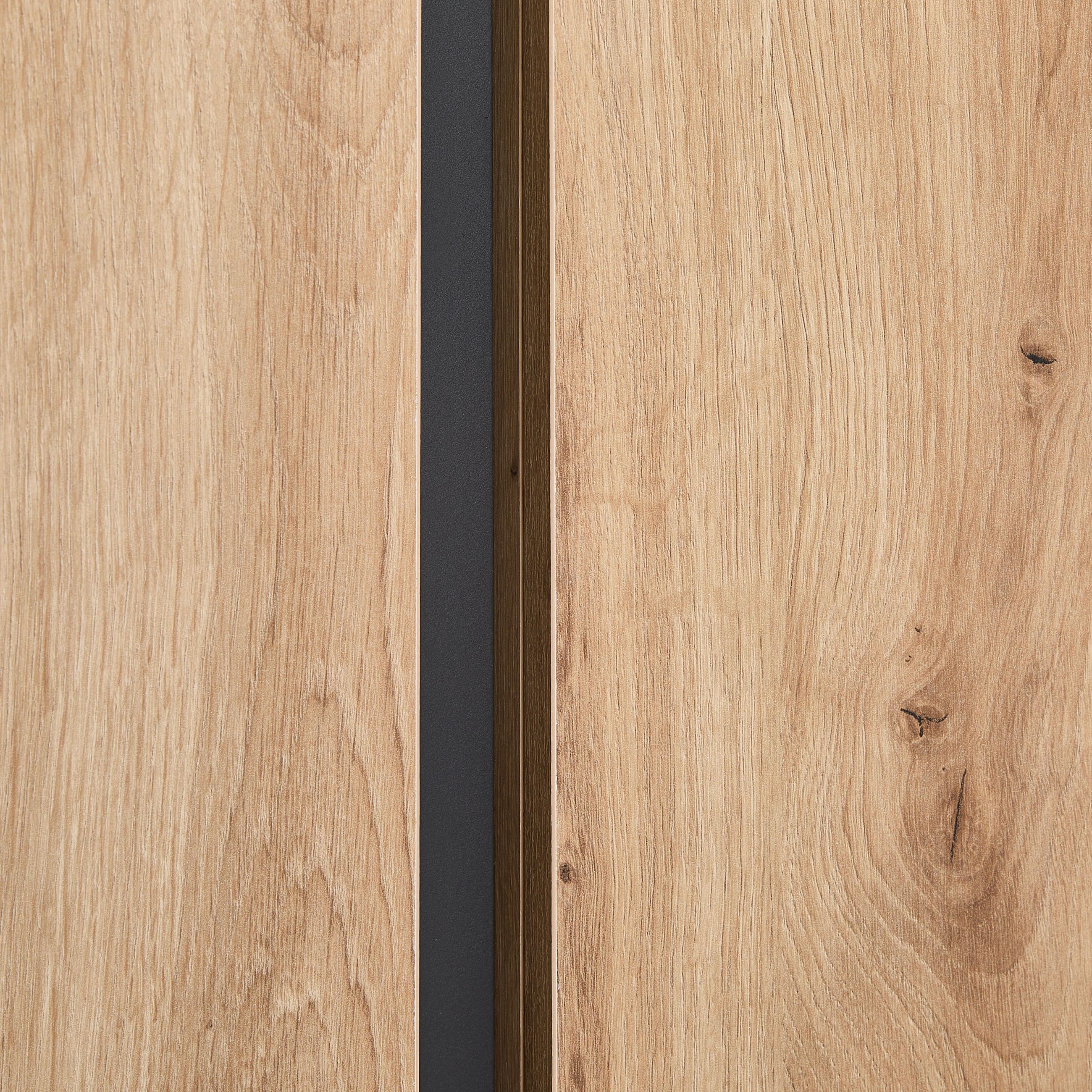 SCHUHSCHRANK  in 134,9/96/33,8 cm  - Anthrazit/Eiche Artisan, Konventionell, Holzwerkstoff (134,9/96/33,8cm) - Xora