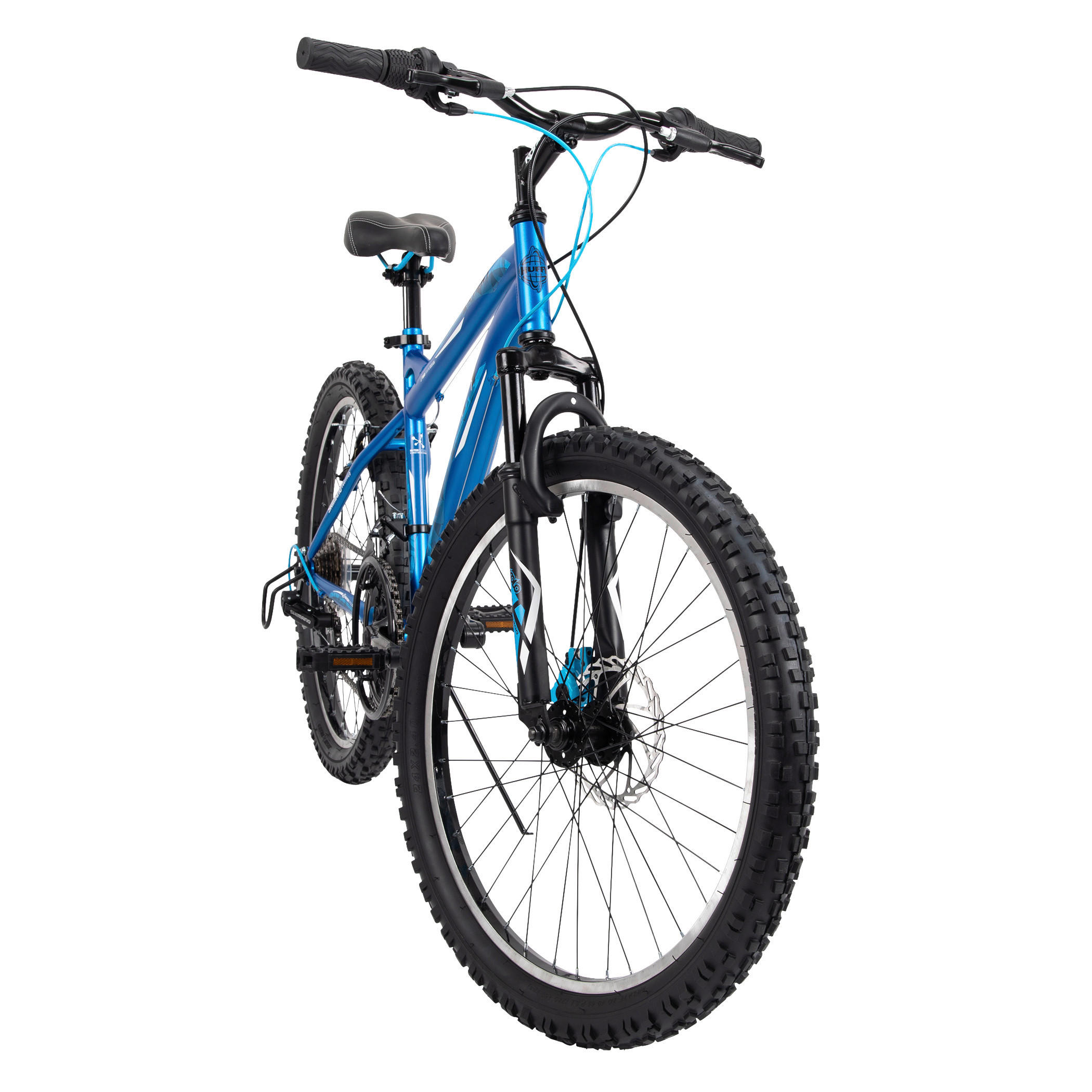 MOUNTAINBIKE 24 Zoll Kinder  - Blau, Basics, Metall (60,5/98/163cm)