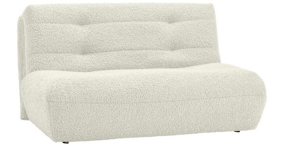 SCHLAFSOFA Teddystoff Weiß - Schwarz/Weiß, KONVENTIONELL, Kunststoff/Textil (150/85/100cm) - Carryhome