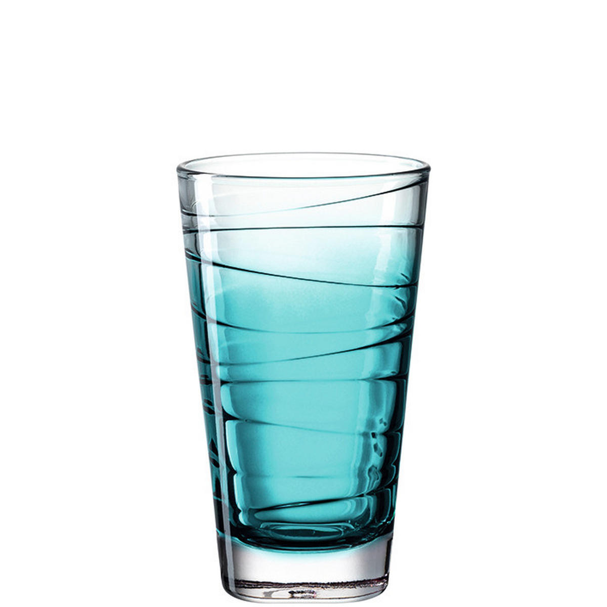 SKLENIČKA NA LONGDRINK - tyrkysová, Konvenční, sklo (280ml) - Leonardo