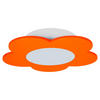 DĚTSKÉ STROPNÍ SVÍTIDLO, 33/20 cm  - oranžová, Basics, kompozitní dřevo/plast (33/20cm)