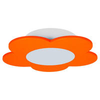 STROPNÉ SVIETIDLO DO DET. IZB, 33/20 cm  - oranžová, Basics, kompozitné drevo/plast (33/20cm)