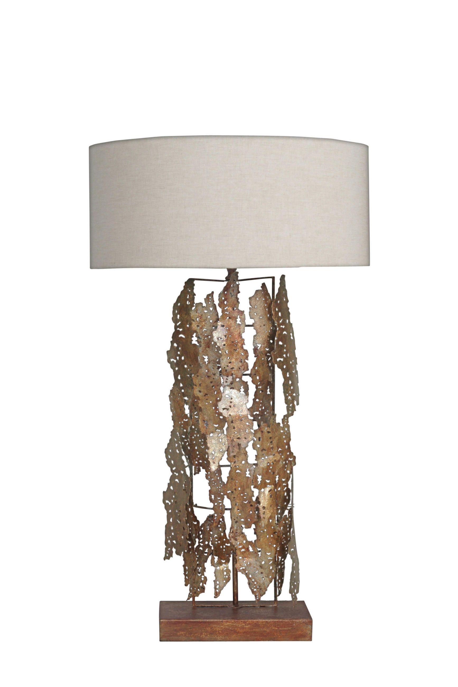 STOLNÁ LAMPA, E27, 49/49/87 cm - Trend, kov/textil (49/49/87cm) - MID.YOU