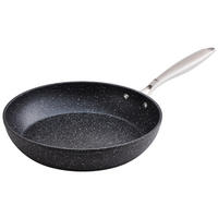 BRATPFANNE  - Edelstahlfarben/Schwarz, Basics, Metall (28/5.7cm) - Homeware Profession.