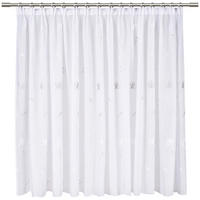FERTIGSTORE  halbtransparent  450/175 cm   - Weiß/Grau, Natur, Textil (450/175cm) - Esposa