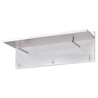 PANEL ZA ODLAGANJE KAPUTA  bela   pločasti materijal  - bela, Dizajnerski, pločasti materijal (92/30/29cm) - Xora