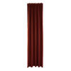 WÄRMESCHUTZVORHANG SILENCE blickdicht 140/245 cm   - Orange, Basics, Textil (140/245cm)