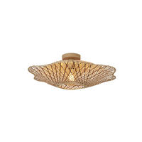 DECKENLEUCHTE Good &  Mojo 60/15 cm   - Naturfarben, Basics, Naturmaterialien (60/15cm) - Good & Mojo