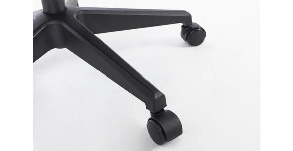 DREHSTUHL Netzbespannung Schwarz  - Schwarz, KONVENTIONELL, Kunststoff/Textil (63,5/116-126/66cm) - Carryhome