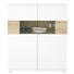 HIGHBOARD 125/145/42 cm - Eichefarben/Weiß, Design, Holzwerkstoff/Metall (125/145/42cm) - Valdera HIGHBOARD 125/145/42 cm - Eichefarben/Weiß, Design, Holzwerkstoff/Metall (125/145/42cm) - Valdera
