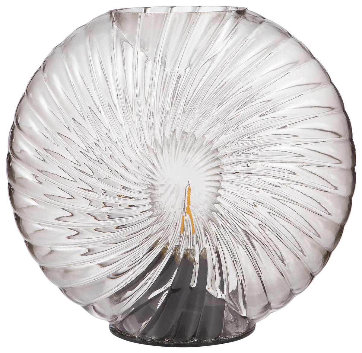 LED-TISCHLEUCHTE - Sandfarben, Basics, Glas (20/20/9cm) - Light & Living
