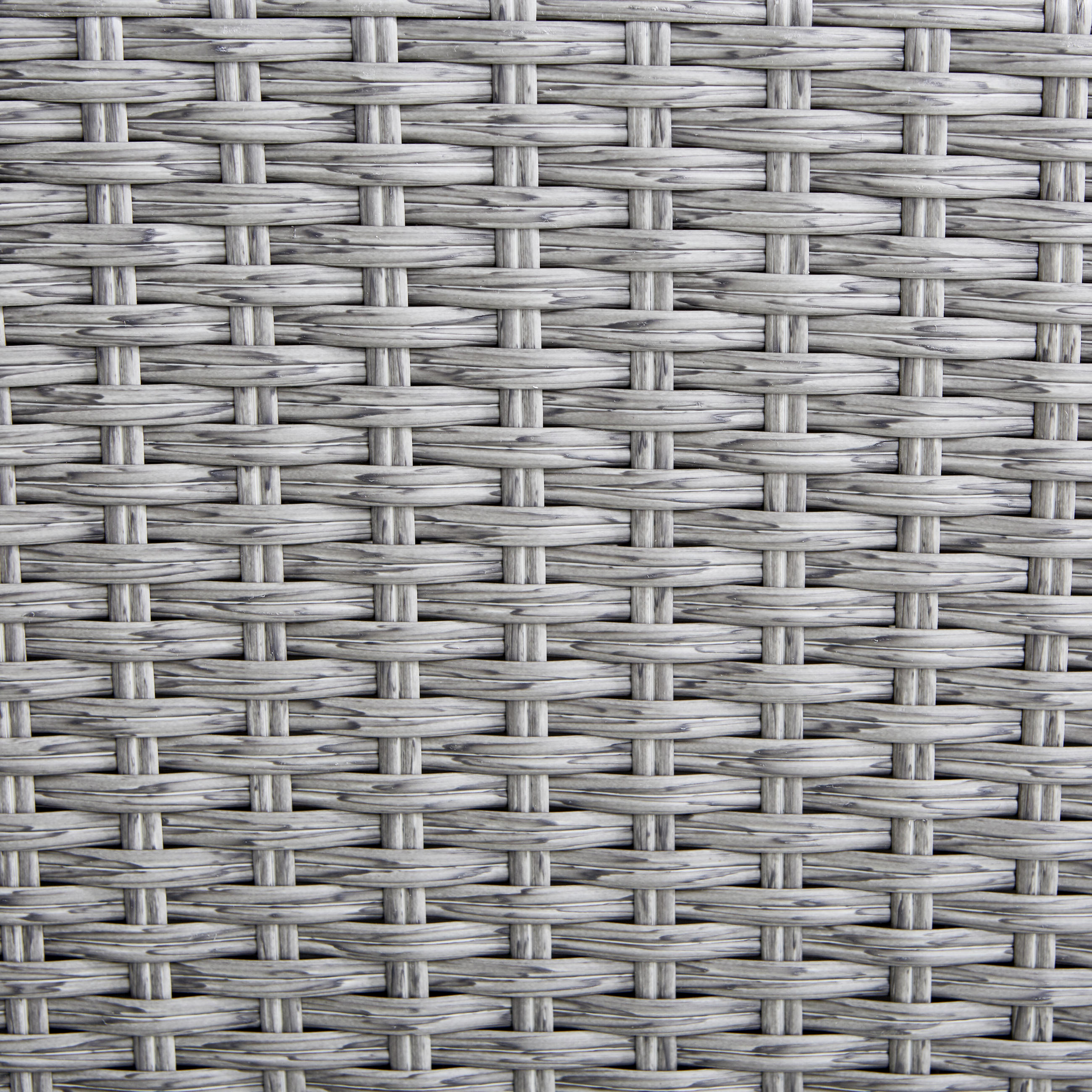 Thumbnail - Ambia Garden Dining-Loungeset, Grau, Schwarz, Metall, Kunststoff, Glas, Textil, 6-teilig, Füllung: Schaumstoff, 294x165 ...