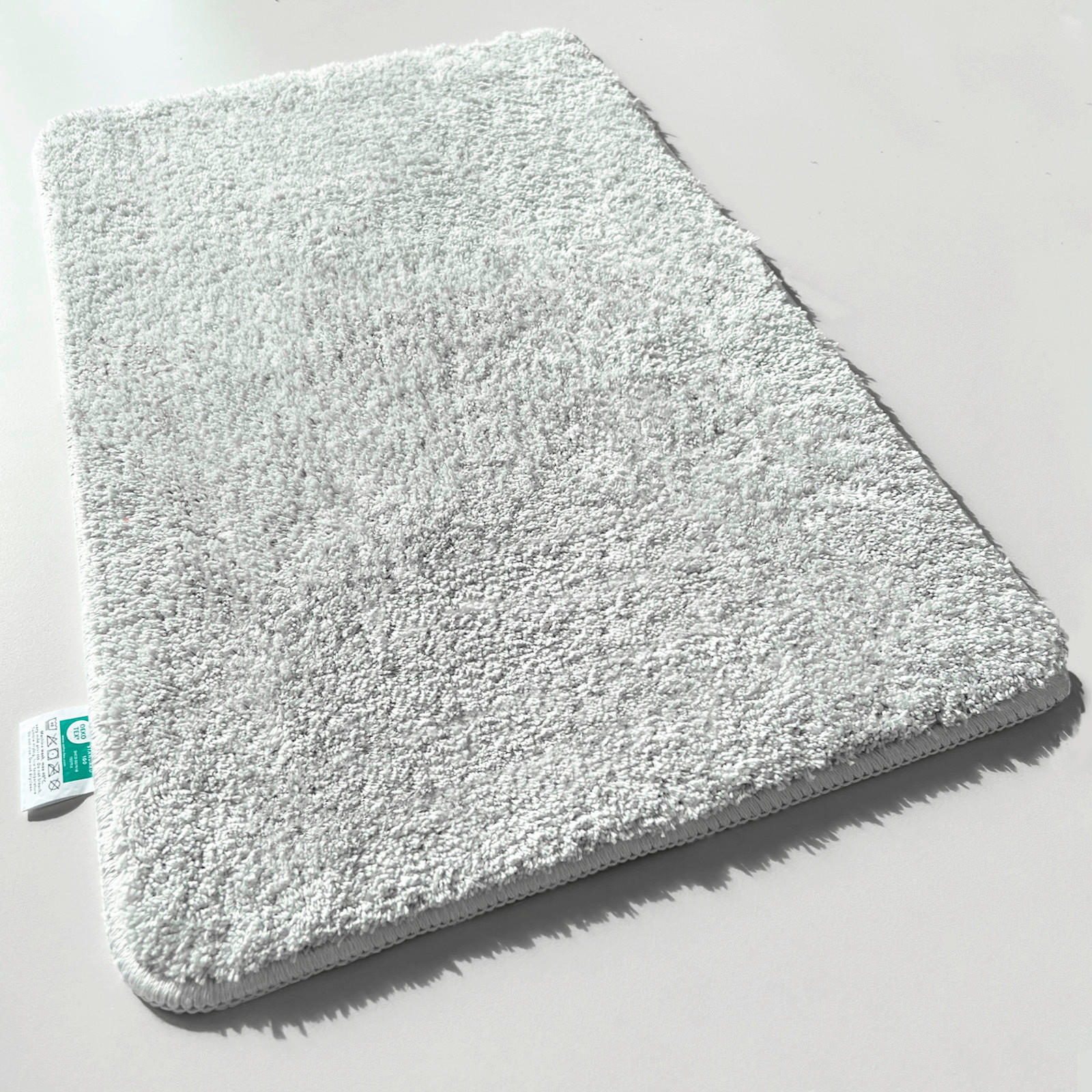 Floordirekt Badematte Sky Weiß 80x150 cm