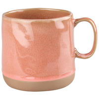 KAFFEEBECHER  530 ml   - Rosa, Trend, Keramik (9,5/9,5cm) - Landscape