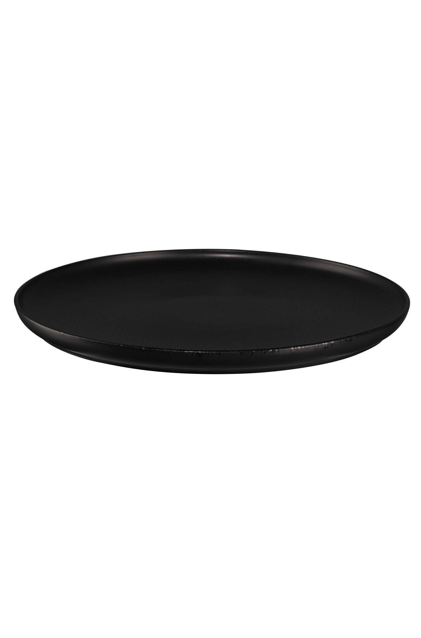 SPEISETELLER Schwarz 26,5/1,6 cm COPPA KURO  - Schwarz, Design, Keramik (26,5/1,6cm) - ASA