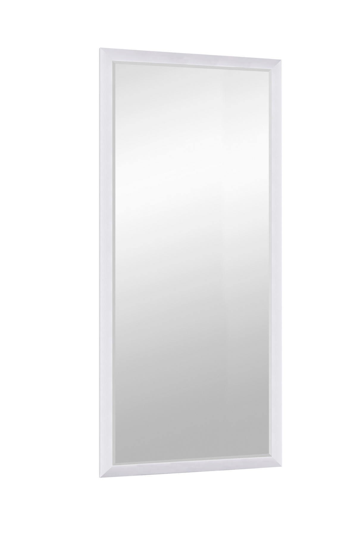 WANDSPIEGEL 100/200/1,8 cm    in rechteckig  - Weiß, MODERN, Glas/Holzwerkstoff (100/200/1,8cm) - Milino