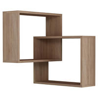 WANDBOARD in 60/68/20 cm Eichefarben  - Eichefarben, Design, Holzwerkstoff (60/68/20cm) - Livetastic