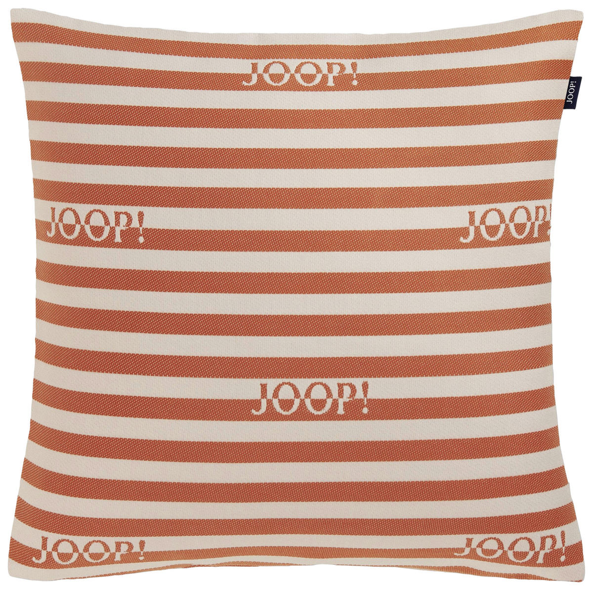 OUTDOOR-KISSEN  - Aprikose/Weiß, Design, Textil (50/50cm) - Joop!
