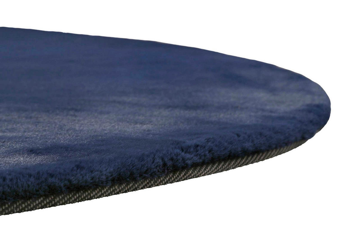 HOCHFLORTEPPICH 200 cm Vita Dunkelblau  - Dunkelblau, KONVENTIONELL, Textil (200cm)