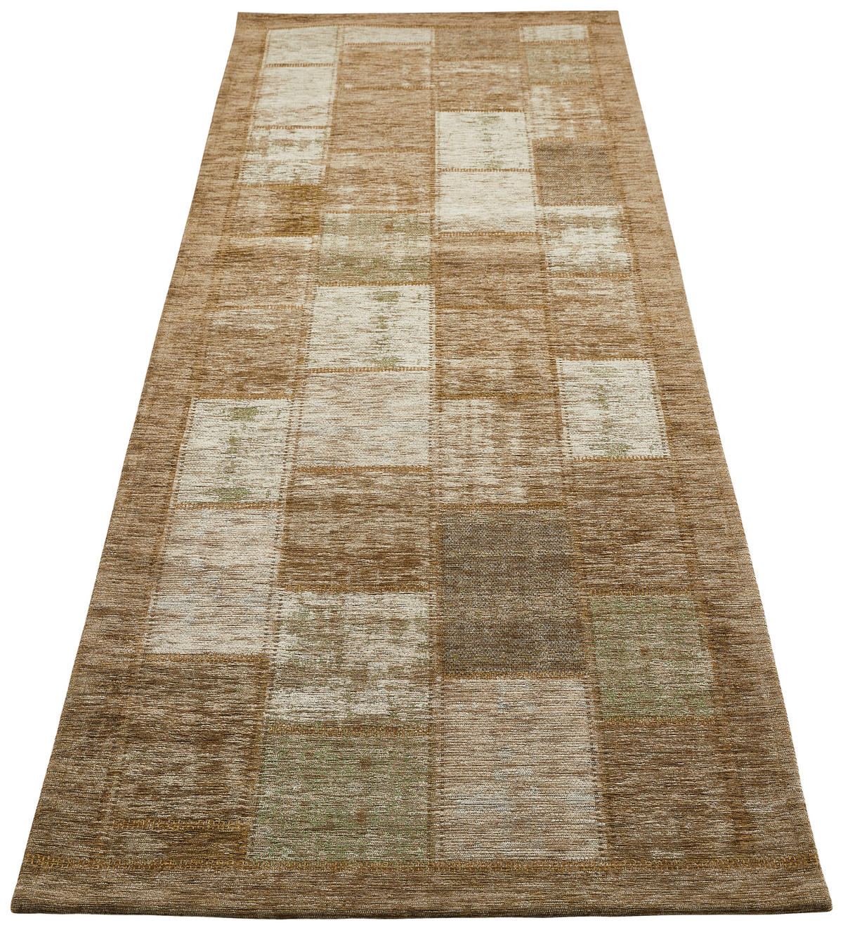 LÄUFER 68/220 cm  - Grün, Trend, Kunststoff/Textil (68/220cm) - Novel