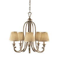 KRONLEUCHTER Abbey 48.3/66.3 cm   - Sandfarben/Silberfarben, KONVENTIONELL, Metall (48.3/66.3cm) - Elstead Lighting