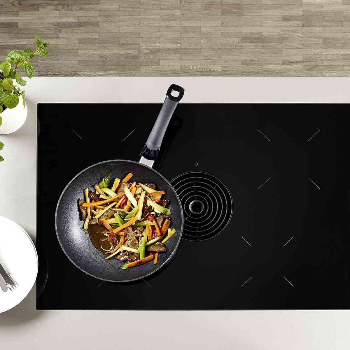 VOK-TIGANJ  28 cm     - antracit, Osnovno, metal (28cm) - Fissler