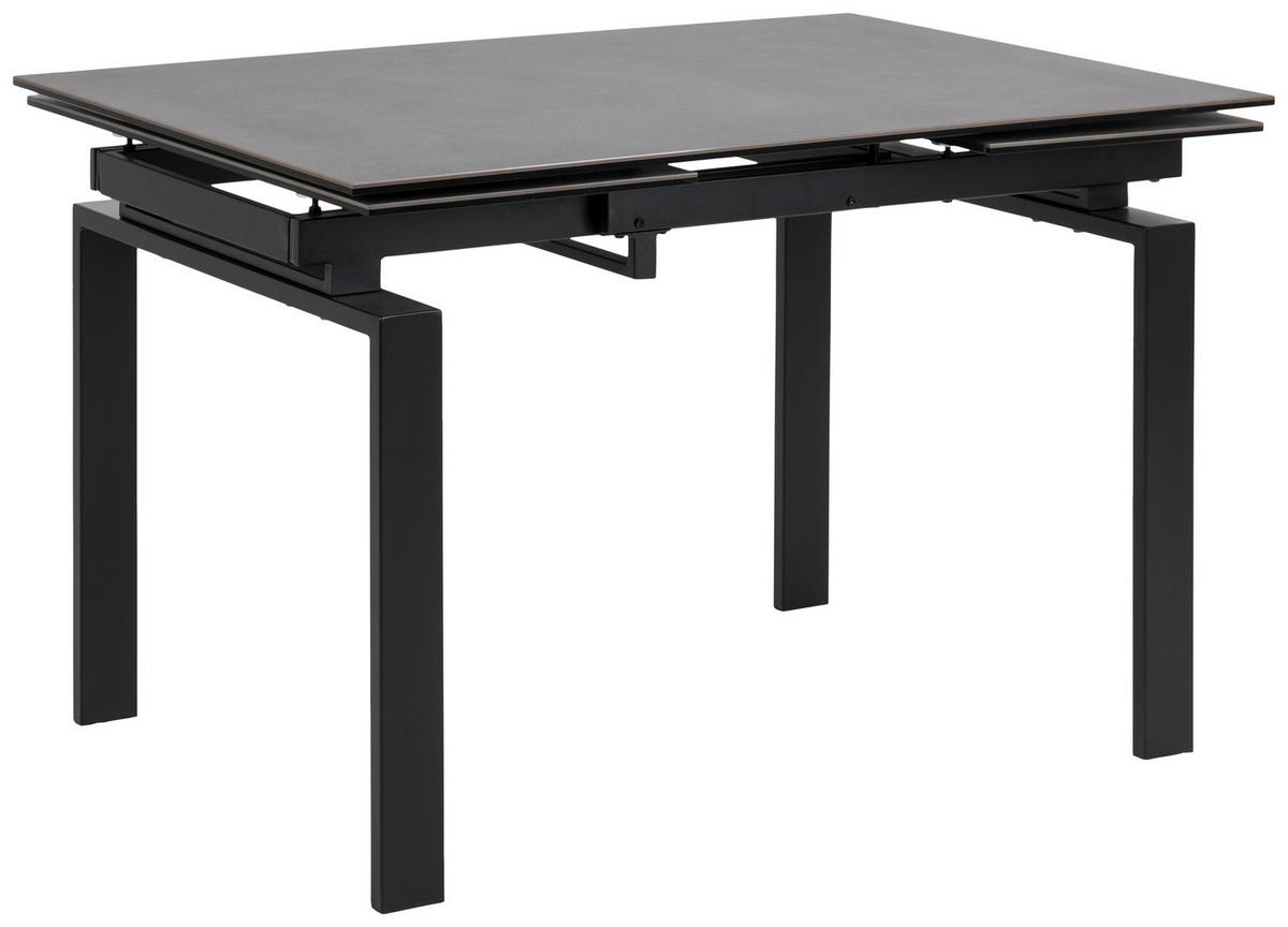 STOL ZA BLAGOVAONICU  crna  metal, keramika      - crna, Konvencionalno, metal/keramika (120/85/76cm) - Livetastic