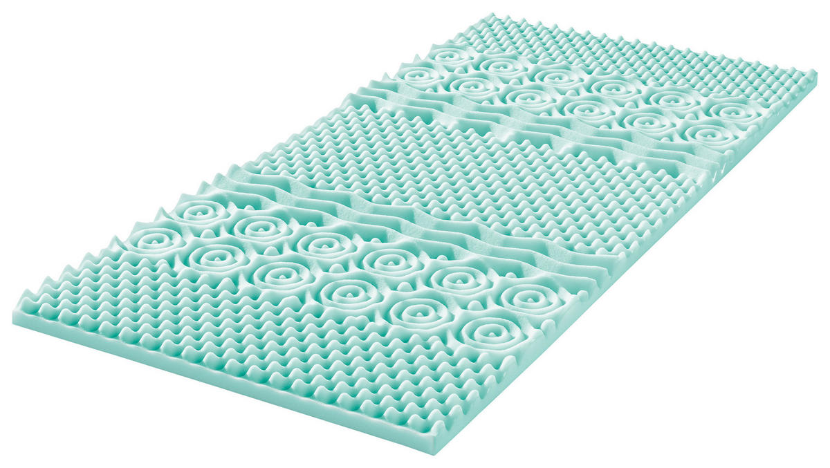 TOPPER 160/200 cm Höhe ca. 6 cm  - Weiss, Basics, Textil (160/200cm) - Modante