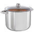 KOCHTOPF 11 L - Klar/Edelstahlfarben, Basics, Glas/Metall (28/20cm) - Homeware KOCHTOPF 11 L - Klar/Edelstahlfarben, Basics, Glas/Metall (28/20cm) - Homeware